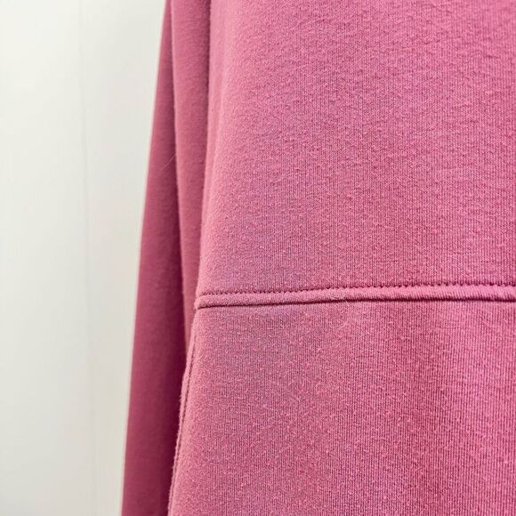Avia Hooded Long Sleeve Activewear Top Size Medium Mauve Pink - Picture 3 of 8